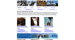 Desktop Screenshot of buenosairescityguide.com